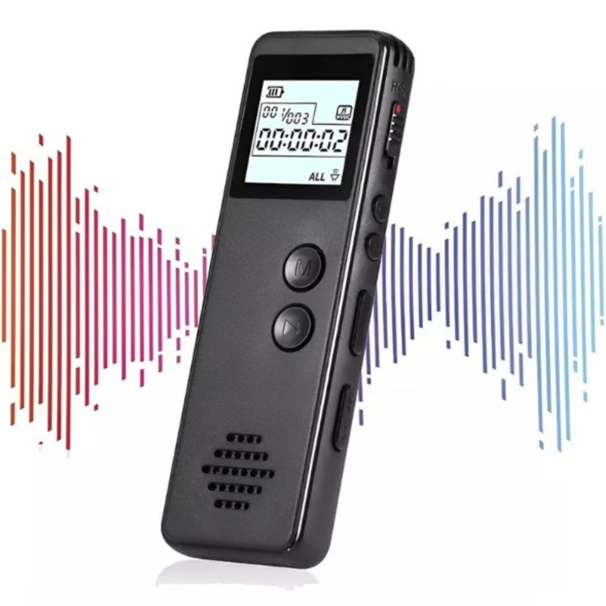 GENERICO - GRABADORA DE VOZ TIPO PERIODISTA