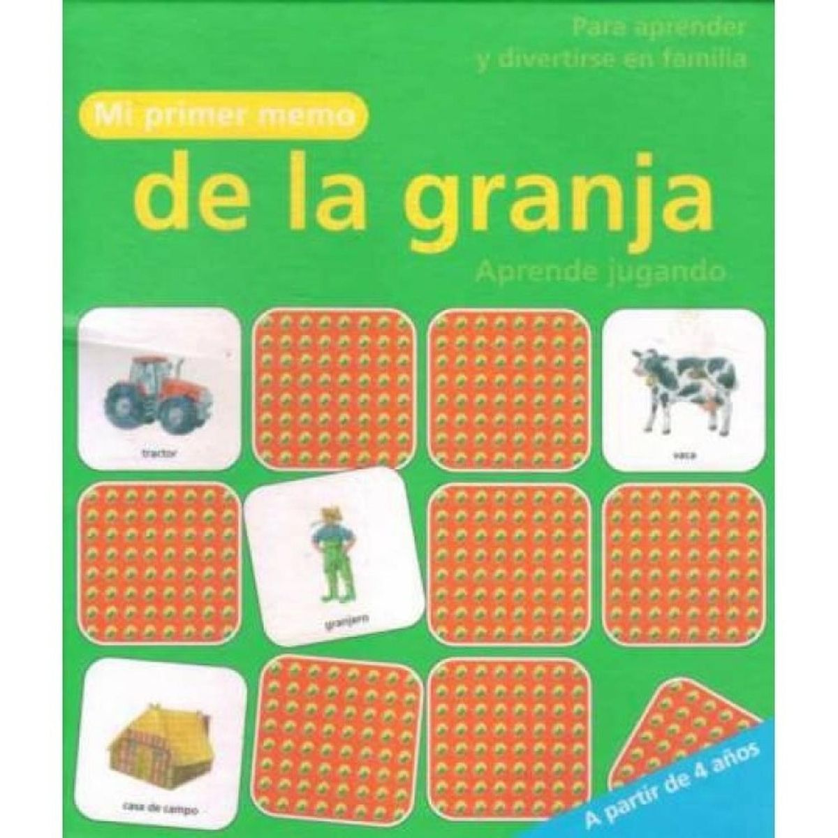 GENERICO - Mi Primer Memo. De La Granja. Incluye Tarjetas