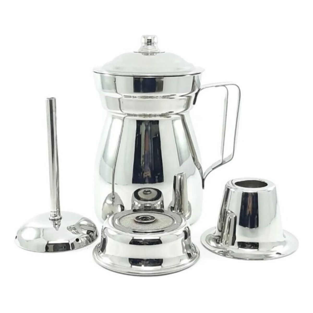 GENERICO - Olleta Chocolatera En Acero Inoxidable 2 Litros