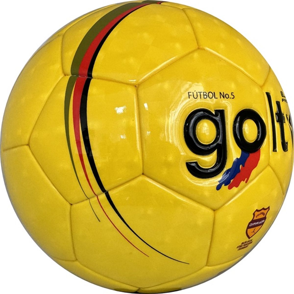 GOLTY - Balon De Fútbol Golty Prof Dorado Termotech #5 Original