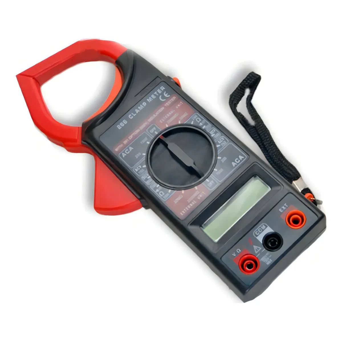 GENERICO - Pinza Amperimétrica Digital DT266 Tester Multímetro CA 1000A LCD