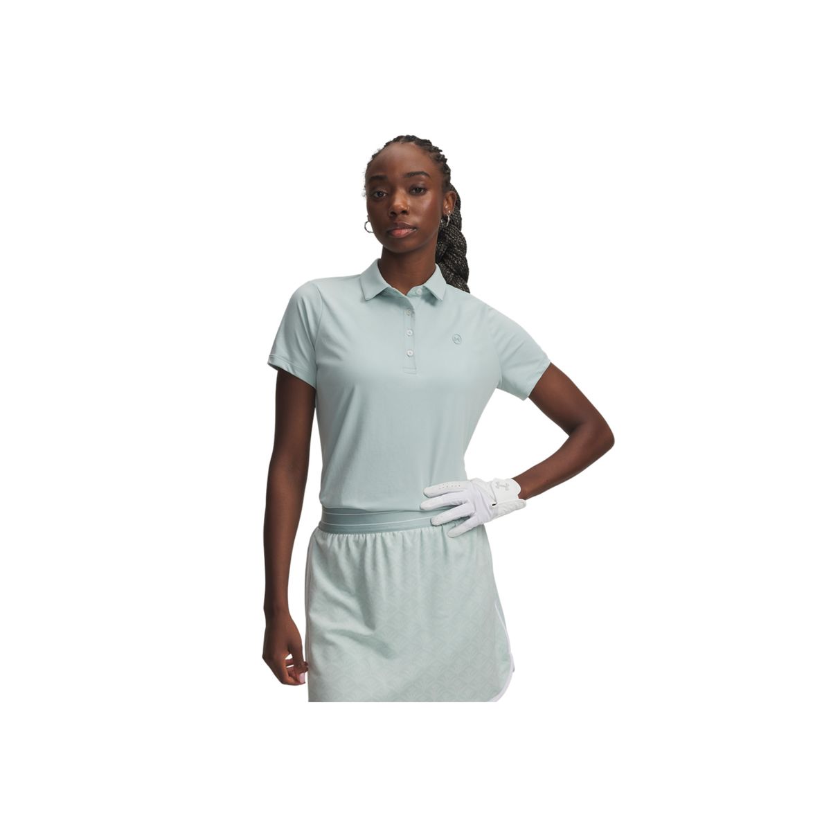 UNDER ARMOUR - Camiseta Mujer Under Armour ARMOURDRY SS POLO Azul UNDER ARMOUR
