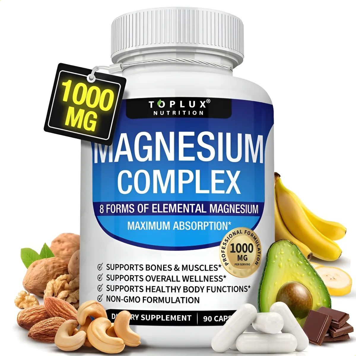 GENERICO - Magnesio Complex 90 Capsulas Original
