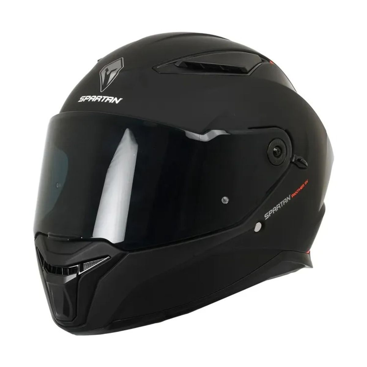SPARTAN - CASCO SPARTAN PANTHER ECE2206 DOBLE VISOR SOLID NEGRO MATE