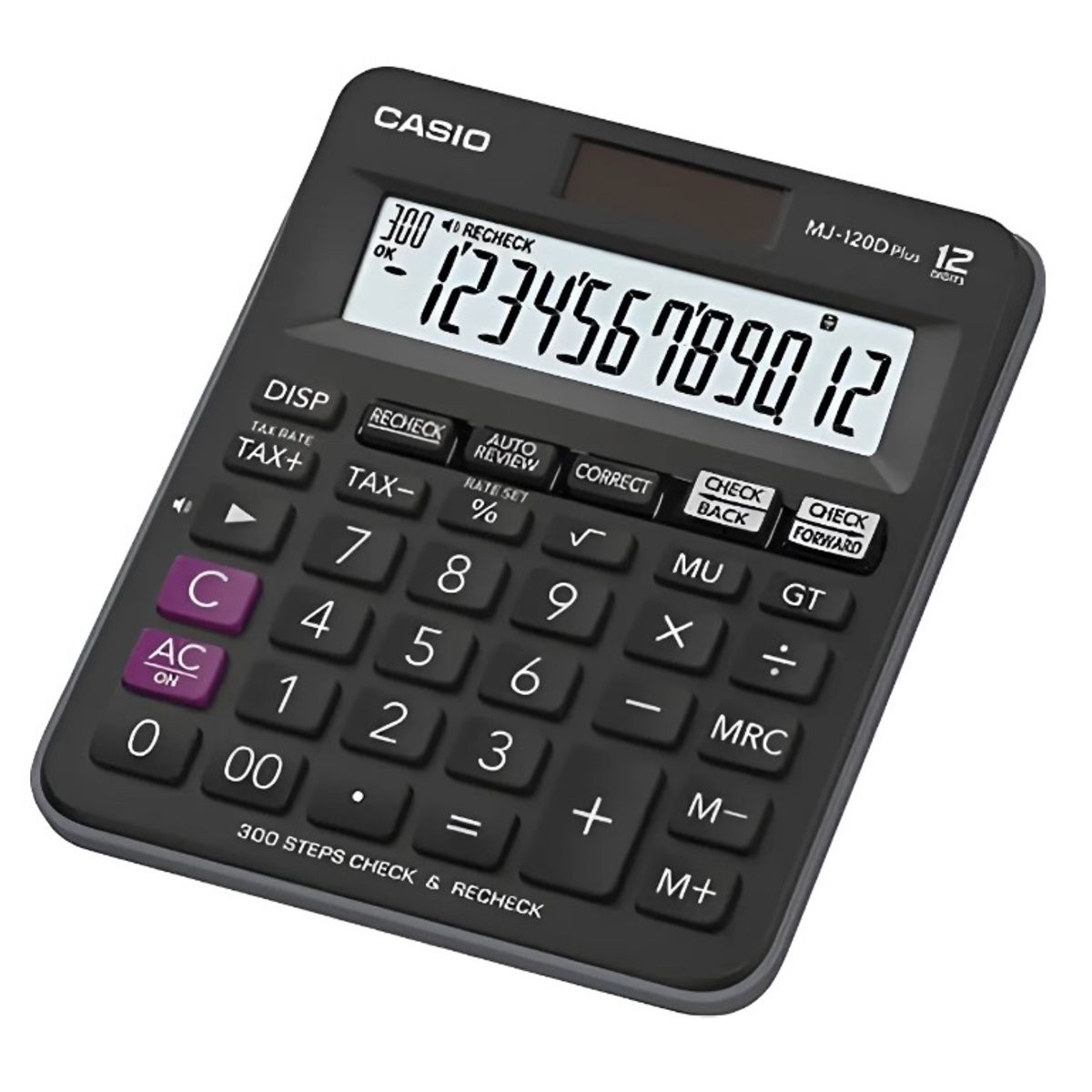CASIO - Calculadora Casio Mj120d Negro