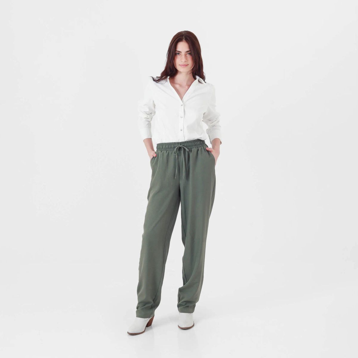FDS - Pantalon Tiro Alto Bota Recta