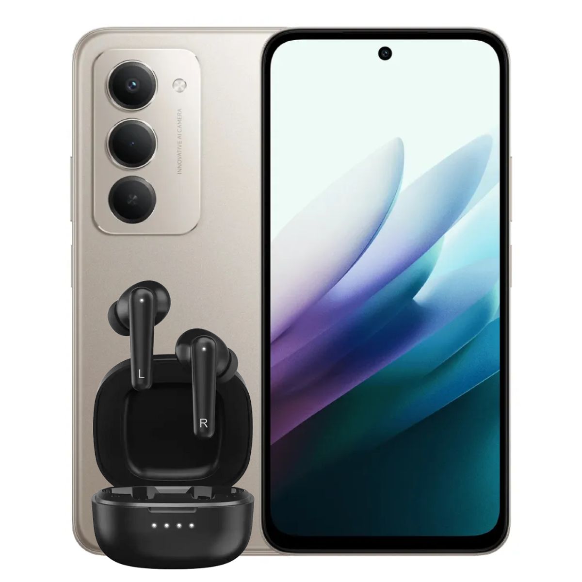 XIAOMI - Celular Xiaomi Redmi 15 8Gb Ram 256 Gb Gris + Audifonos Genius