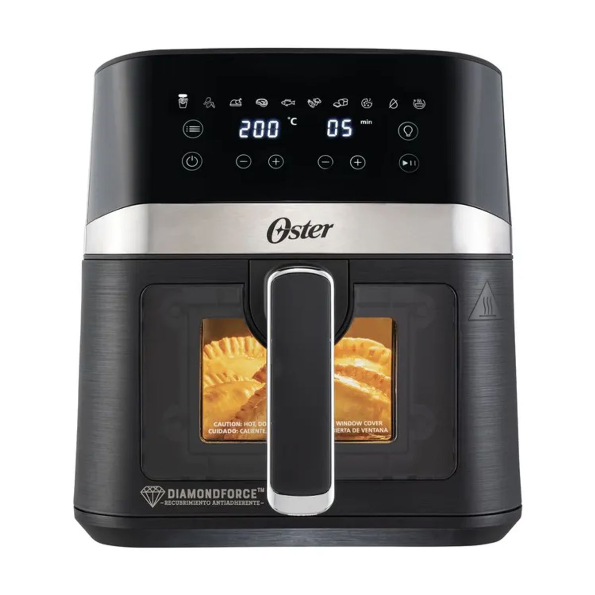 OSTER - Freidora de aire OSTER 4 Litros Digital DiamondForce Negra