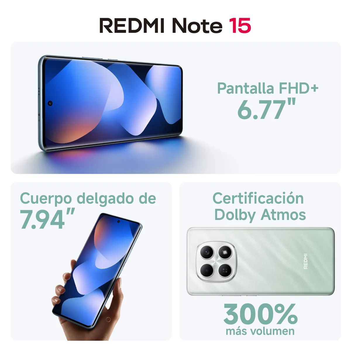 XIAOMI - XIAOMI REDMI NOTE 15 256GB 8RAM