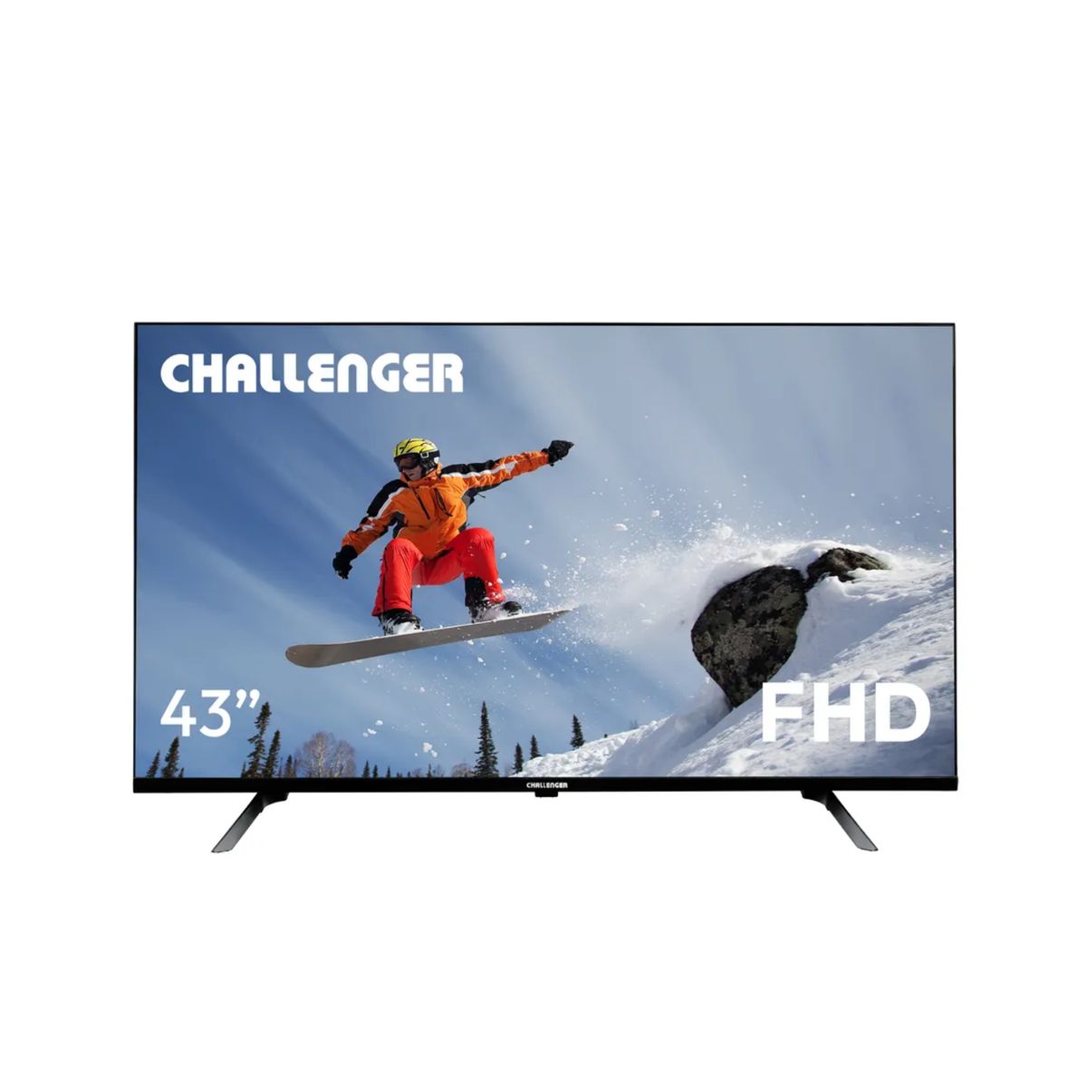 CHALLENGER - Televisor CHALLENGER 43″ 43KG90 LED FHD Smart TV