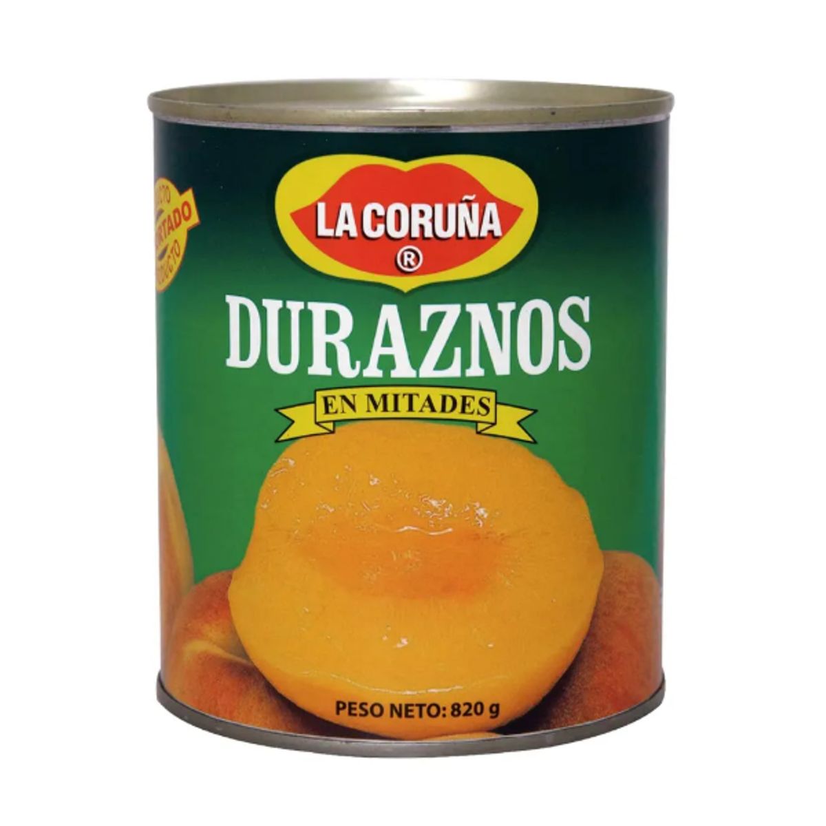 LA CORUÑA - Duraznos en Almíbar La Coruña X 820g