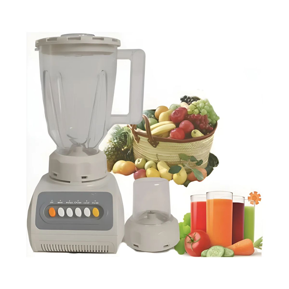 GENERICO - Licuadora Electric Blender Extractor De Jugos Raf 15l