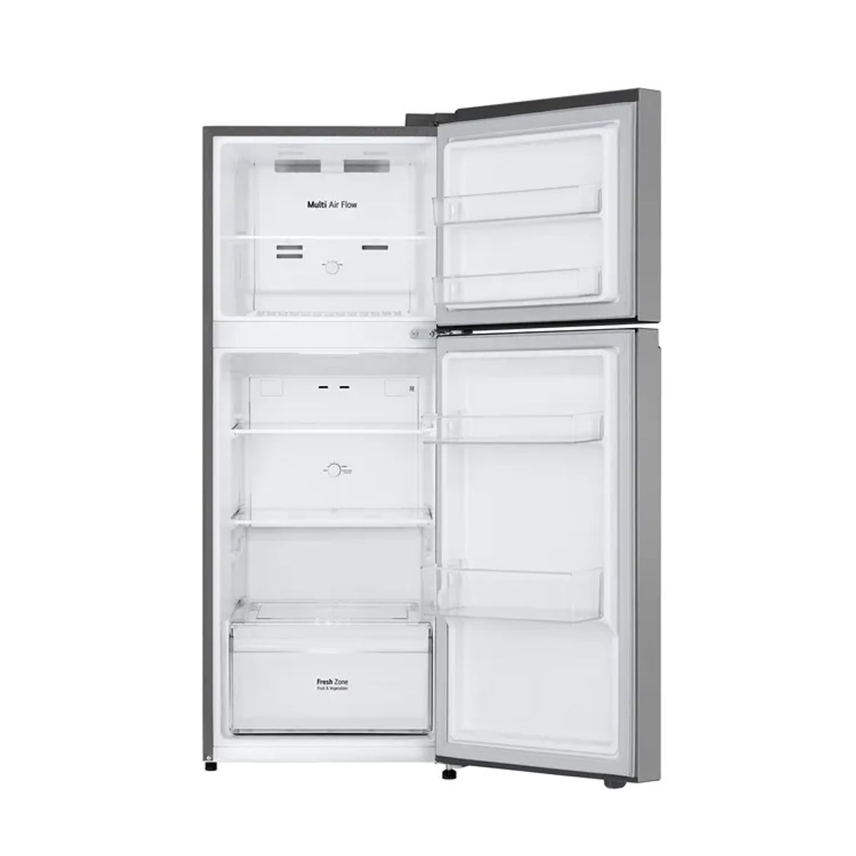LG - Nevera LG No Frost Congelador Superior 217 Litros VT22BPY Gris