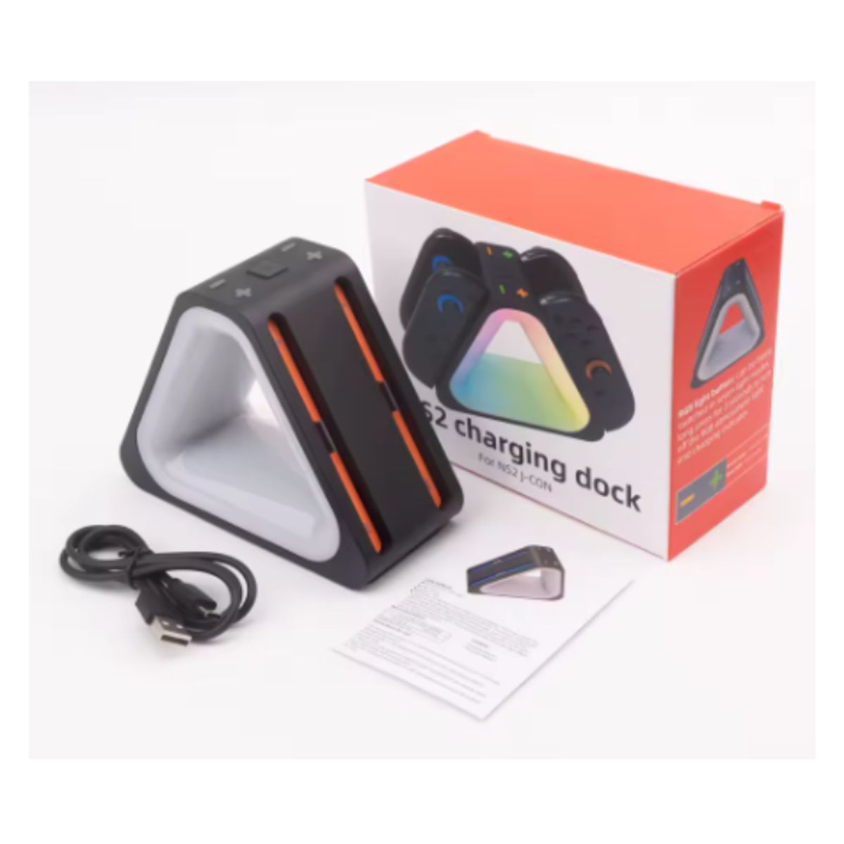 GENERICO - Base de Carga Magnética para Joy-Con– Compatible con Switch 2