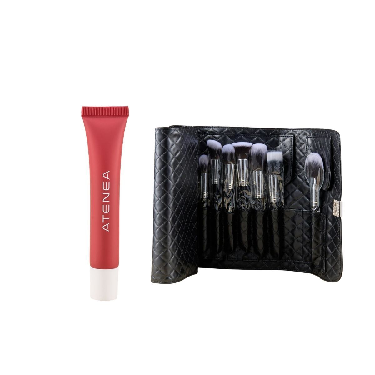 ATENEA - Balsamo Labial Con Péptidos Labios Suaves Brochas Maquillaje