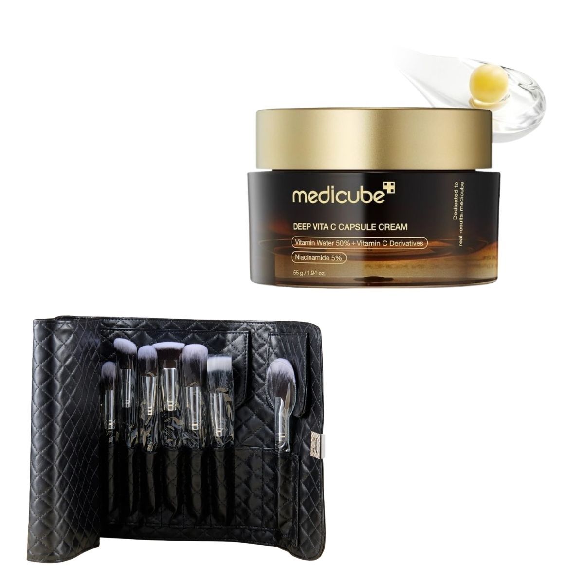 MEDICUBE - Vita C Cream Capsule Medicube Ilumina Brochas Maquillaje X36