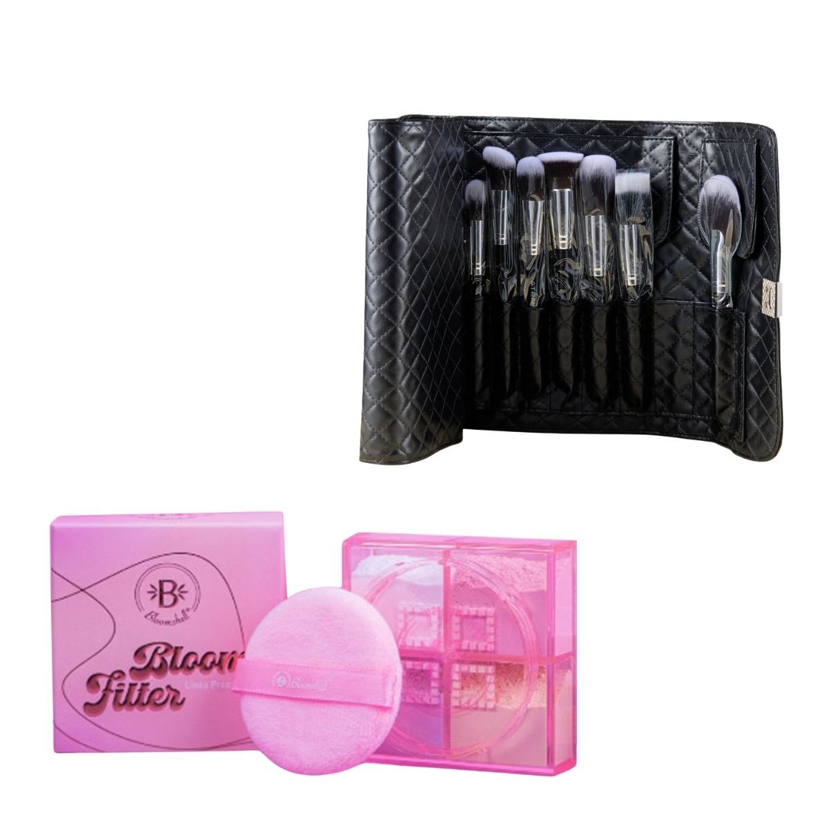 ATENEA - Polvos Sueltos Sella Y Matifica Brochas Maquillaje Pro X36