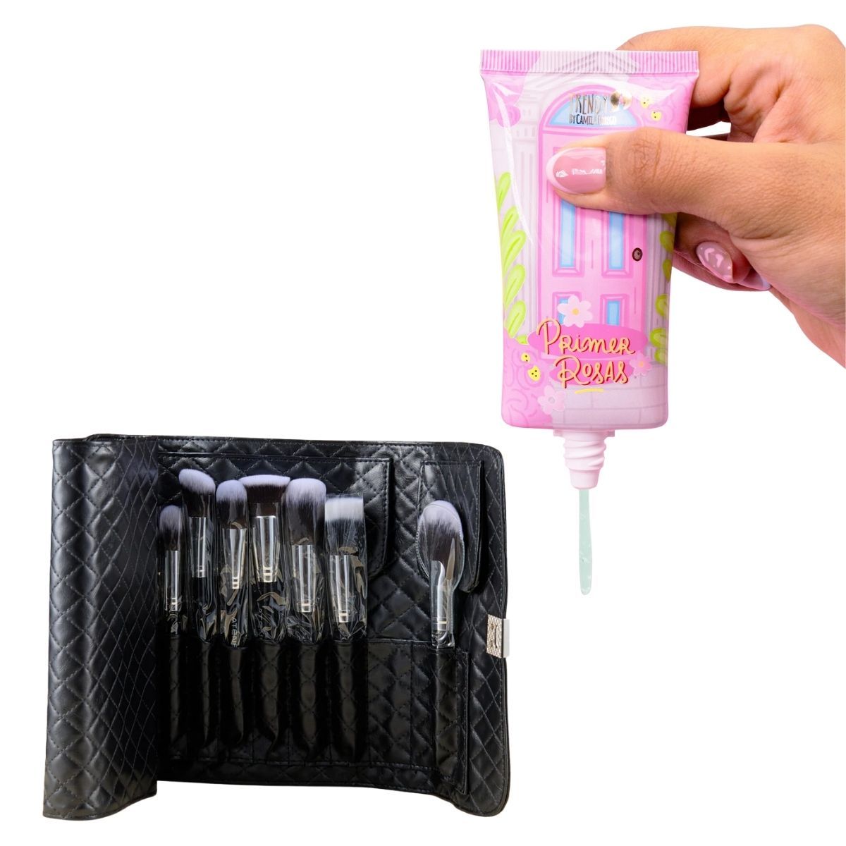 TRENDY - Primer Facial Trendy Piel Suave Brochas Profesionales X36