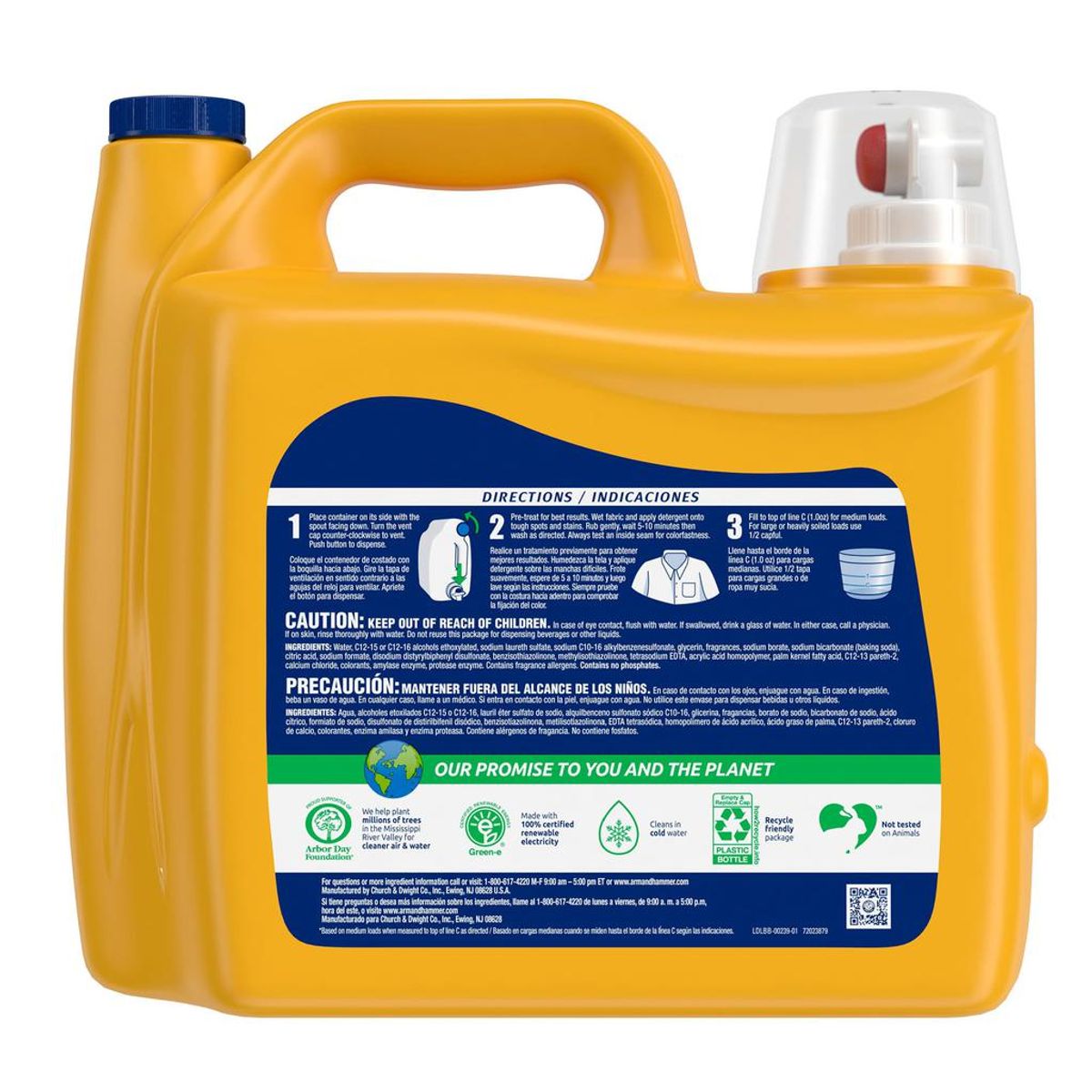 AMERICAN GENERICS - Detergente Líquido para Ropa Ultra Concentrado  5.91 Litros 200 Lavadas