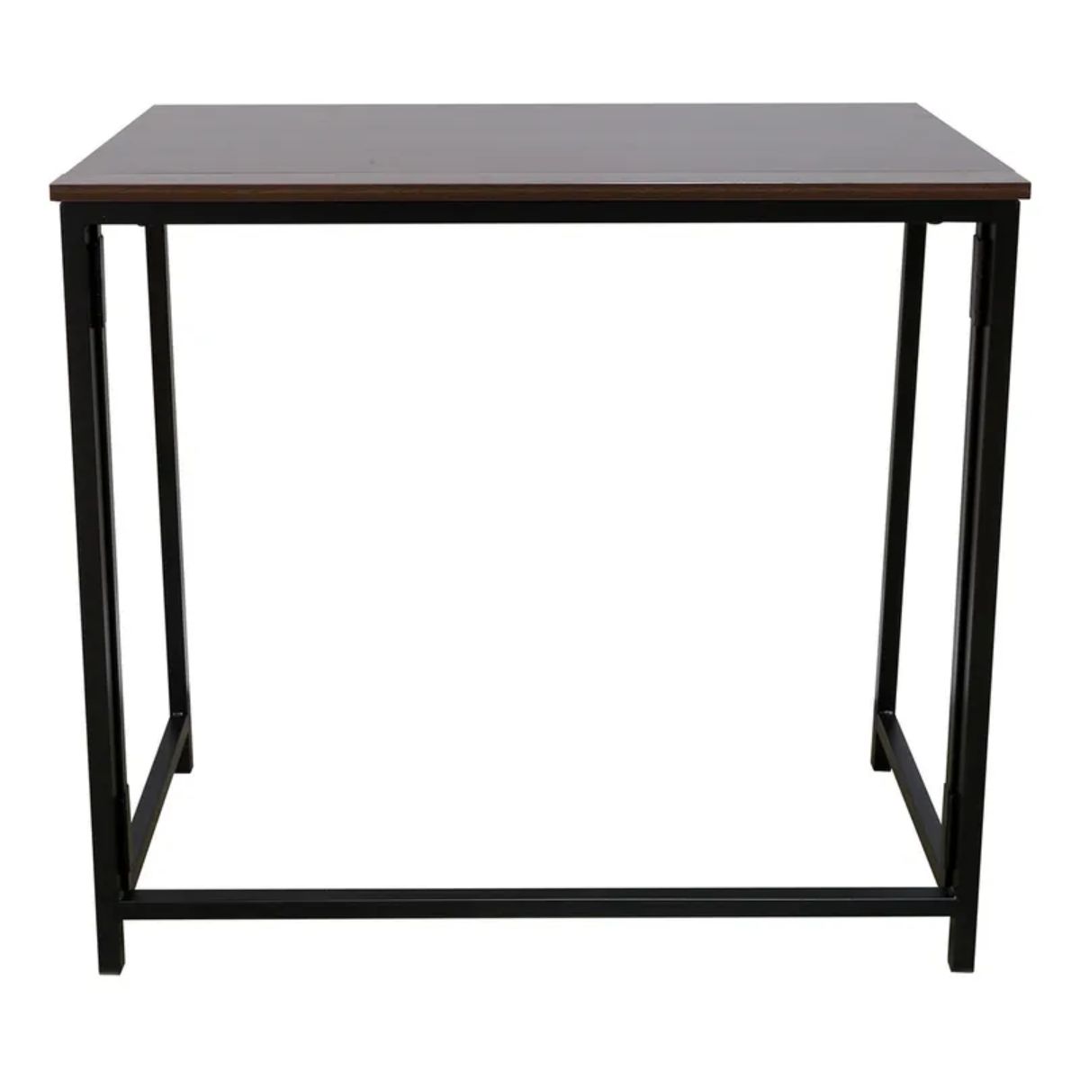 GENERICO - Escritorio Plegable Top Living Wengué Compacto Industrial Color Marrón