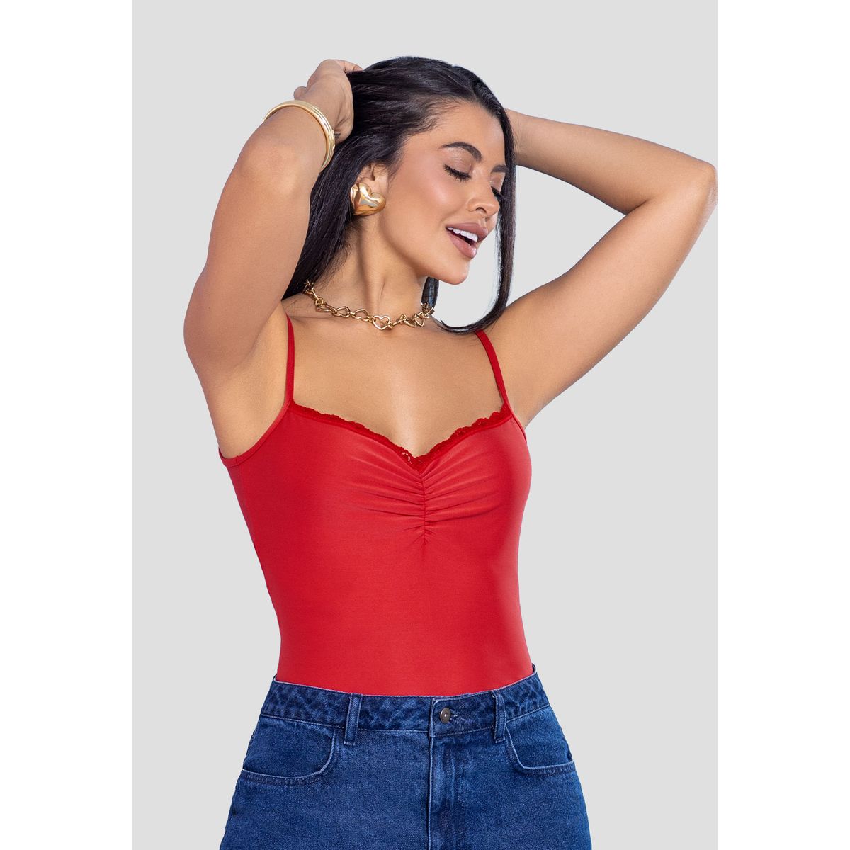 MARKETING PERSONAL - Blusa Mujer Rojo Mp 113421