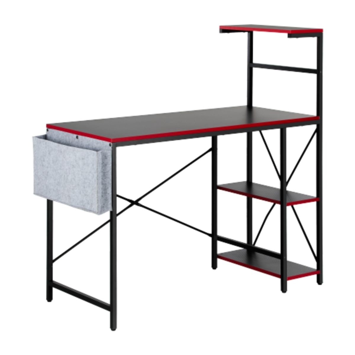 GENERICO - Escritorio Gamer TechGo MPCG-15 Compacto Superficie Texturizada 110cm50cm