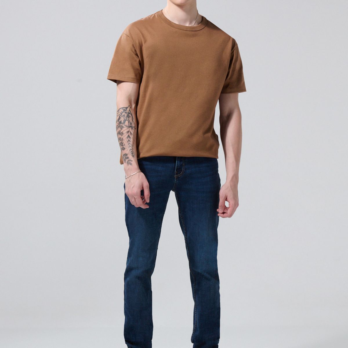 KOAJ - KOAJ Jean azul oscuro skinny con tiro bajo y 5 bolsillos Hombre