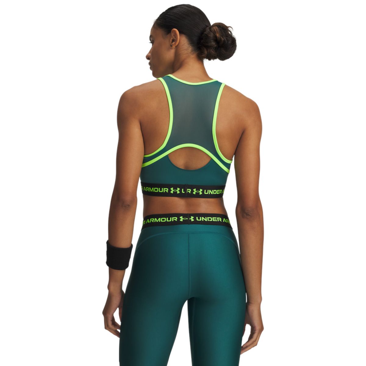 UNDER ARMOUR - Sujetador Mujer Under Armour HEATGEAR MESH TANK Verde UNDER ARMOUR