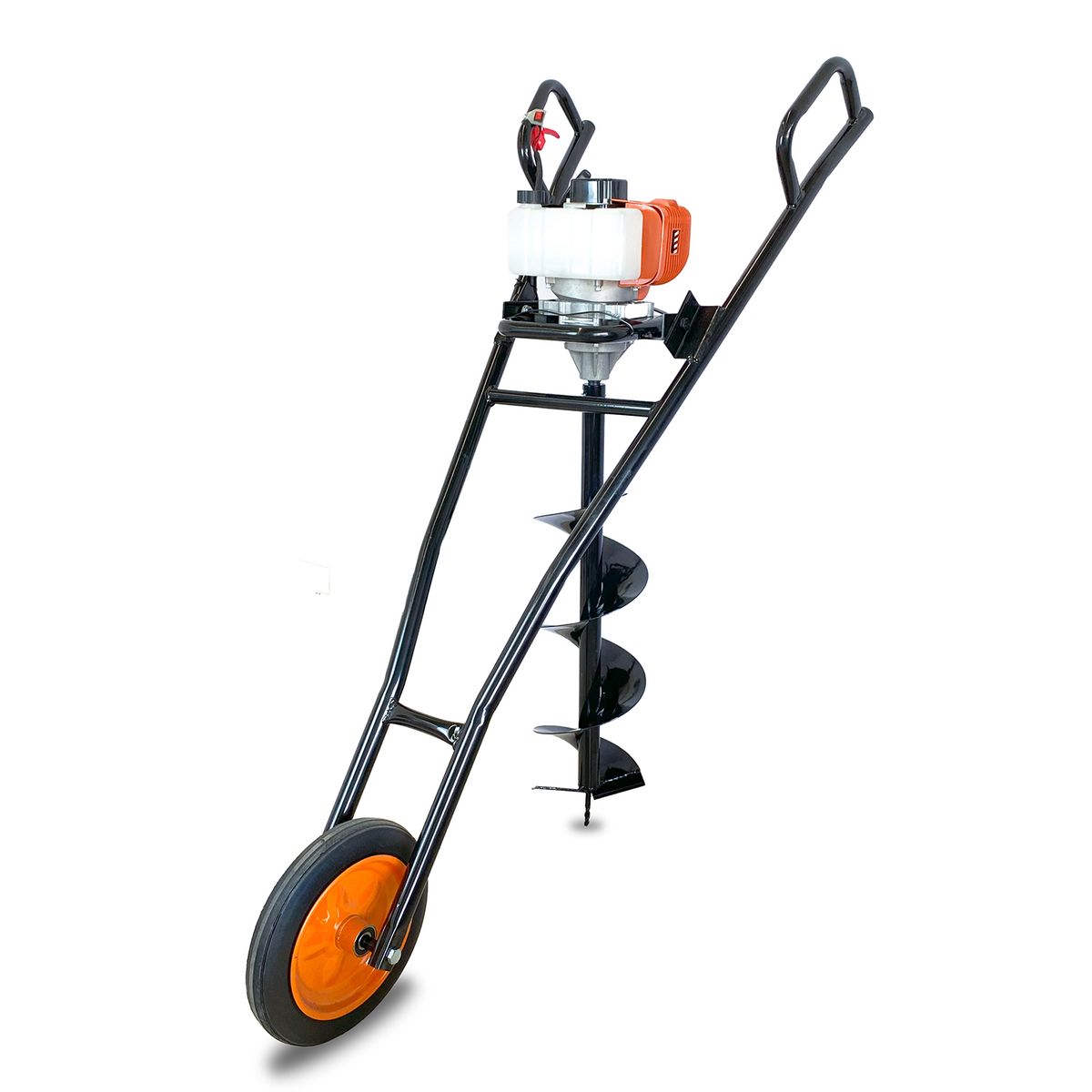 GENERICO - Ahoyador Gasolina 52cc de Carrito Broca 20cm Brandfor
