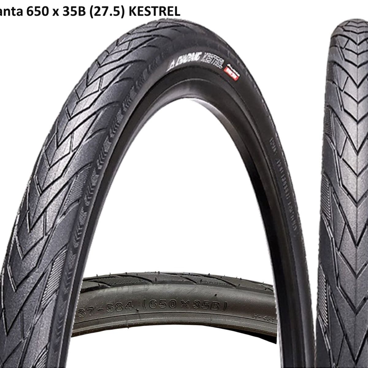 CHAOYANG - Llanta Bicicleta Chaoyang Rin 27.5 650 x 35B Coraza X 2 Und