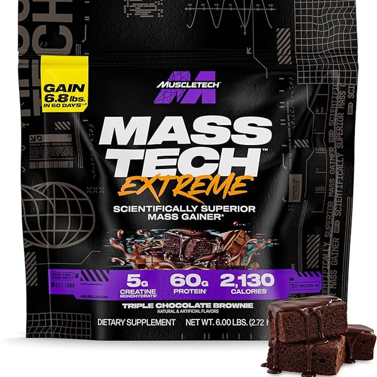 MUSCLETECH - Mass Tech Extreme 6 Libras - Muscletech