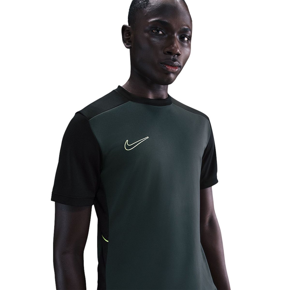 NIKE - Camiseta Nike Academy Hombre-Verde/Negro