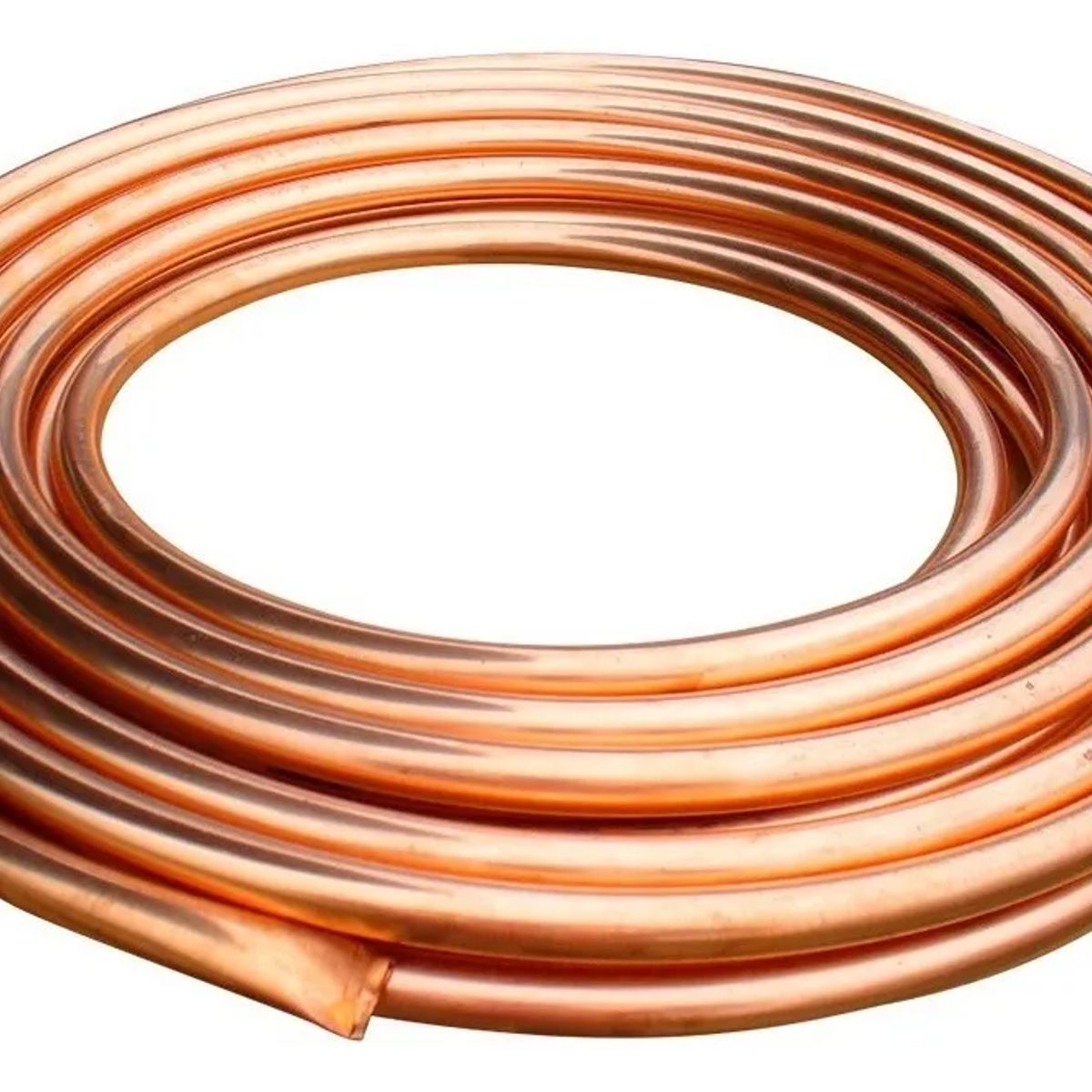 GENERICO - Tubería Flexible De Cobre Diametro De 12  Rollo X 15 Metros