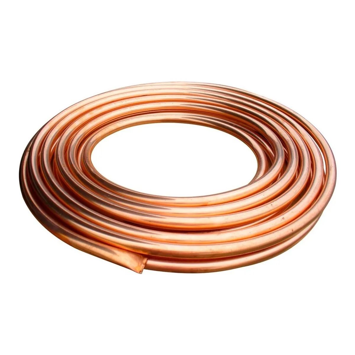 GENERICO - Tubería Flexible De Cobre Diametro De 12  Rollo X 15 Metros