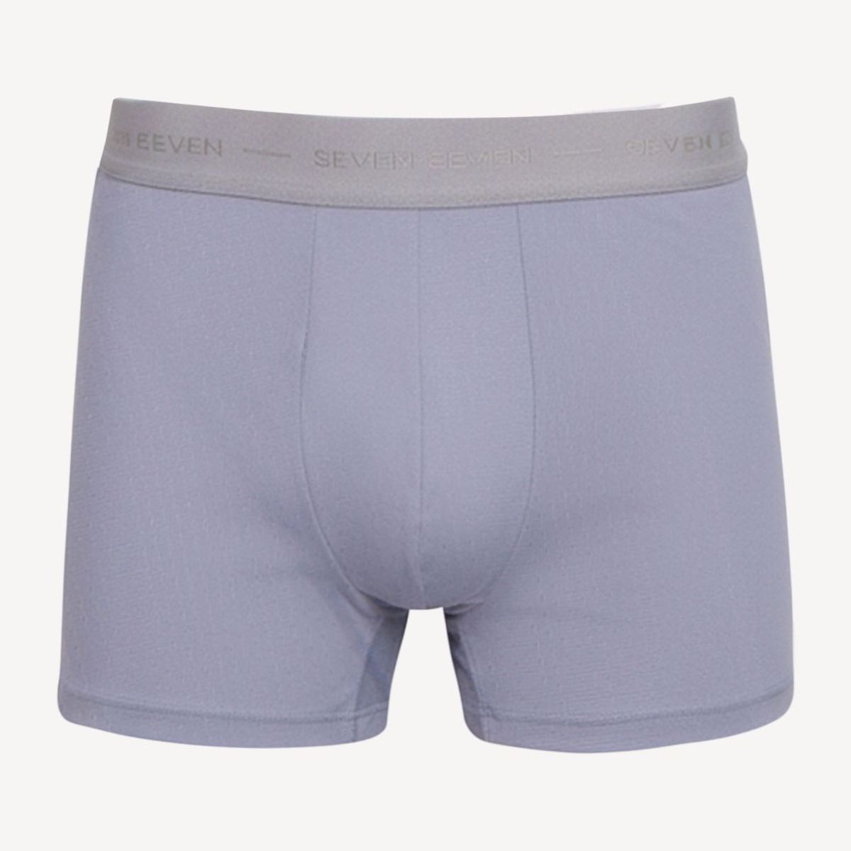 SEVEN SEVEN - Pack X3 De Boxers Medios Texturizados  Para Hombre Gris Seven Seven