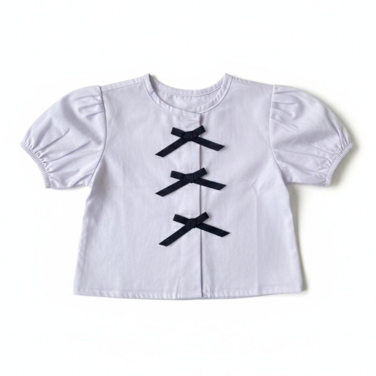 BIGBOYS - Blusa Cintas Blanca Niña