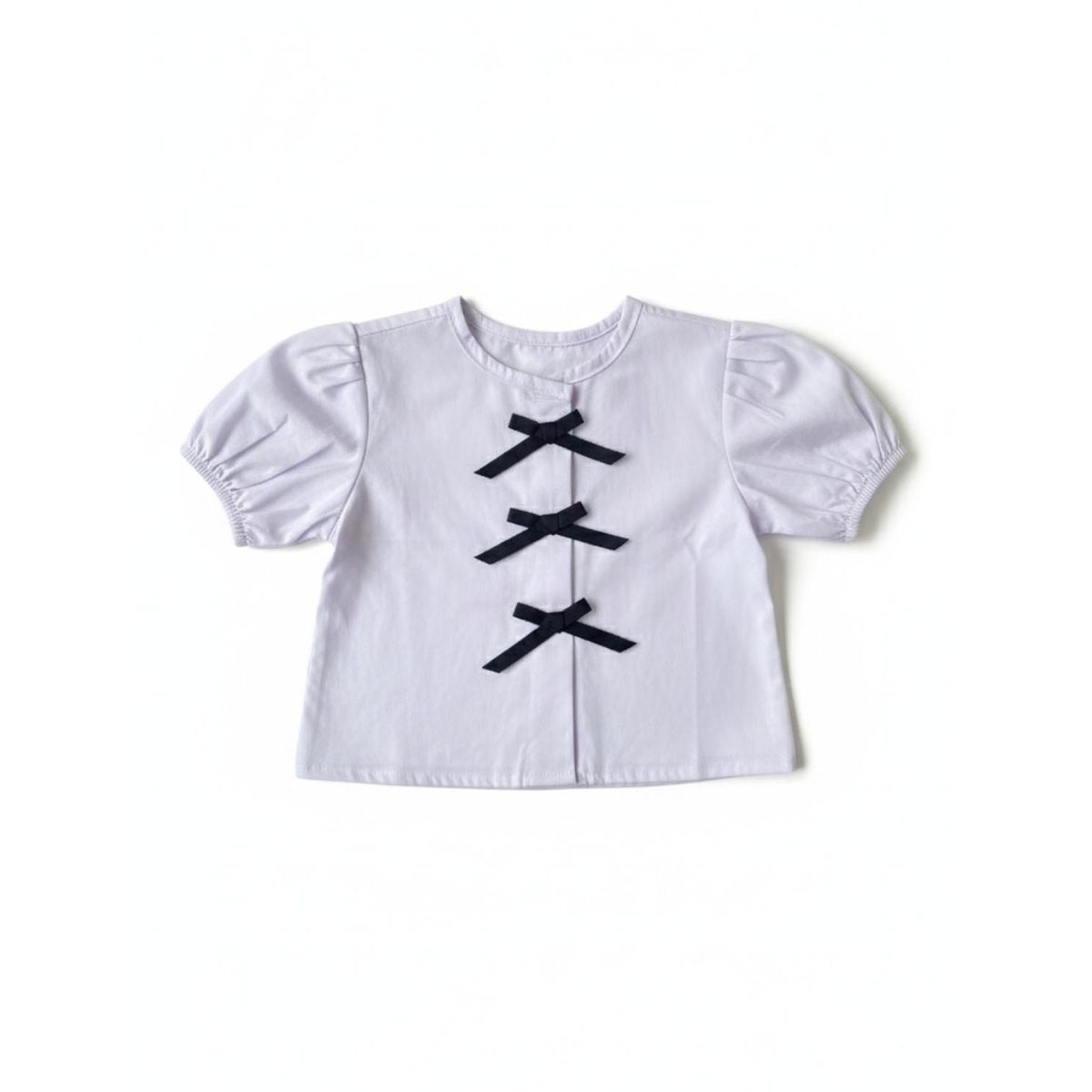 BIGBOYS - Blusa Cintas Blanca Niña