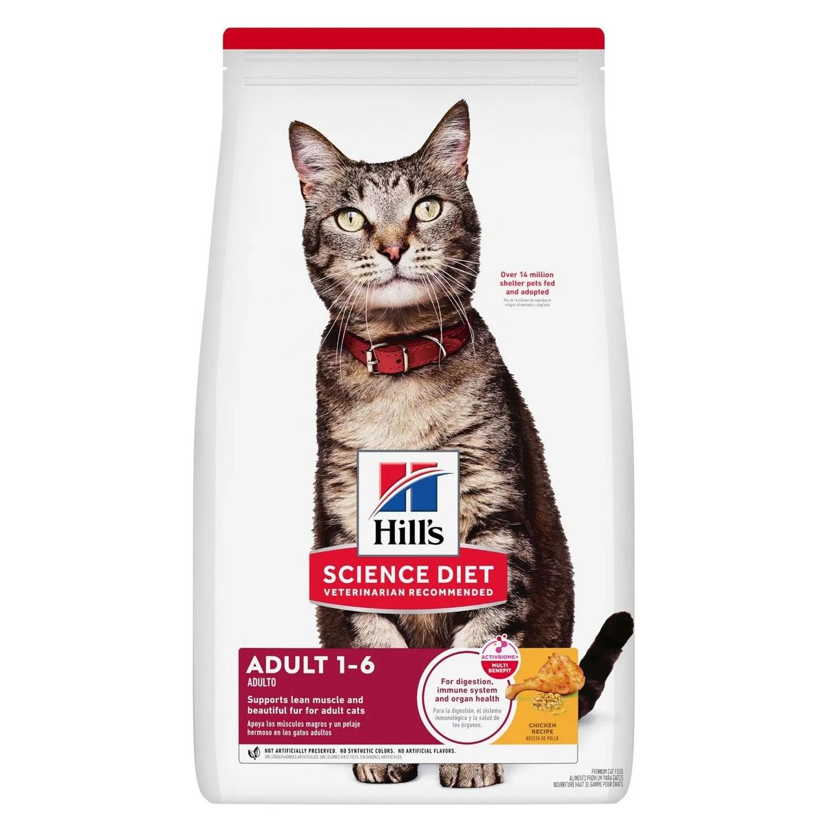 HILLS - Alimento Seco para Gato Hill’s Science Diet Adult Optimal Care 7 lb