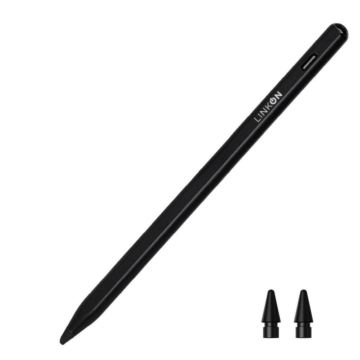LINKON - Lapiz Pencil Tactil Linkon Stylus Para Apple iPad Palm Rejec - Negro