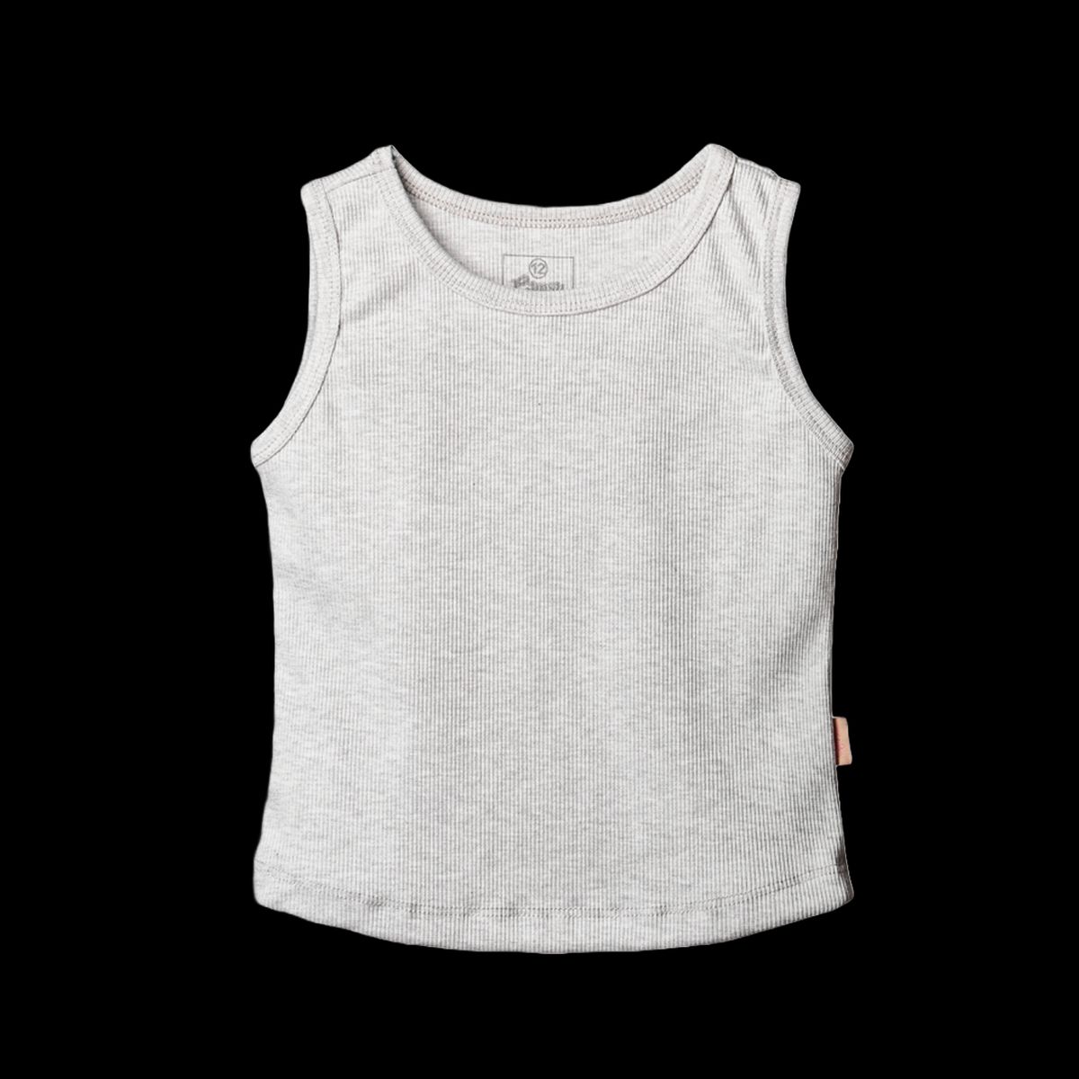 BIGBOYS - Crop Rib Esqueleto Gris Niña