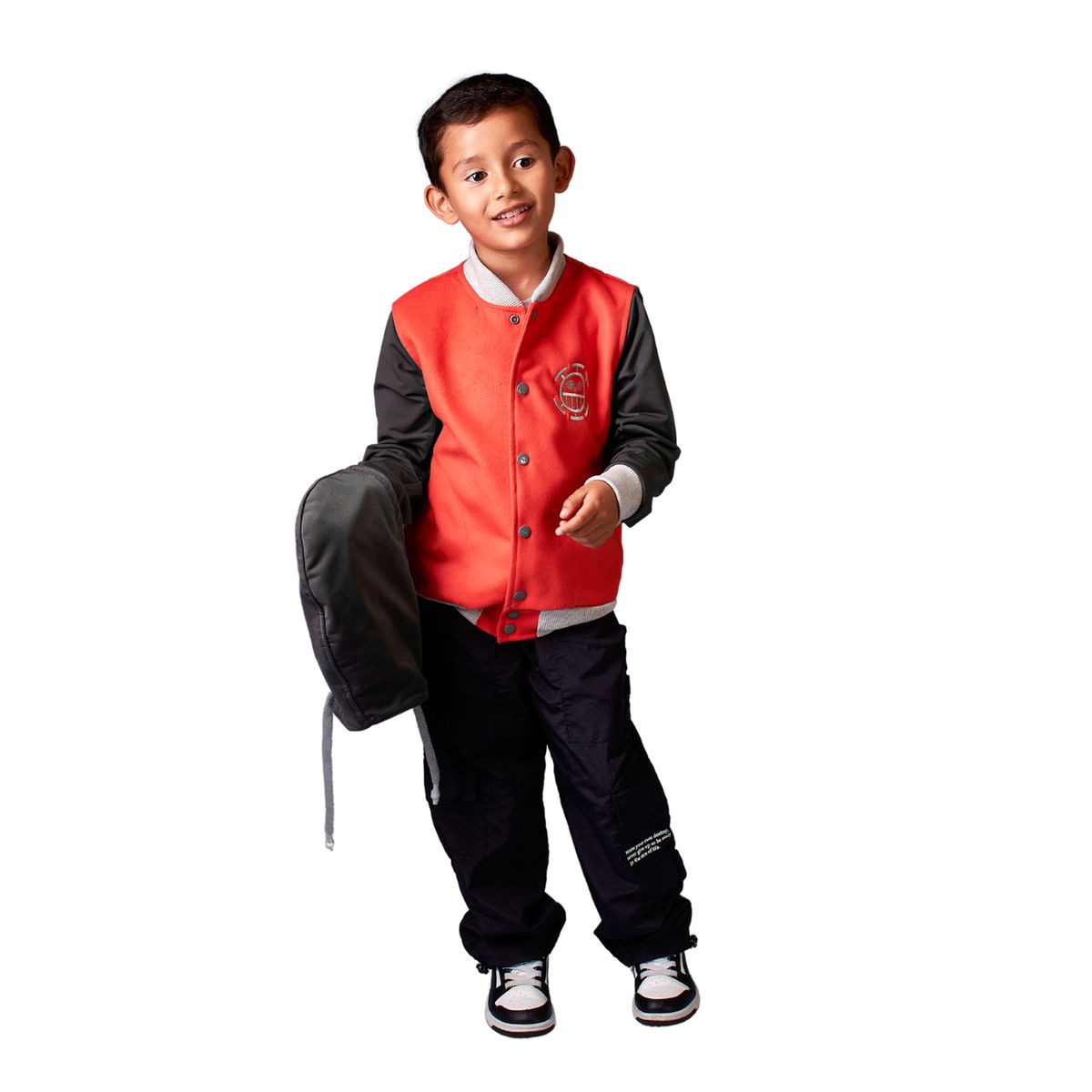 BIGBOYS - Beisbolera Capota Naranja Bebé Niño Talla 2