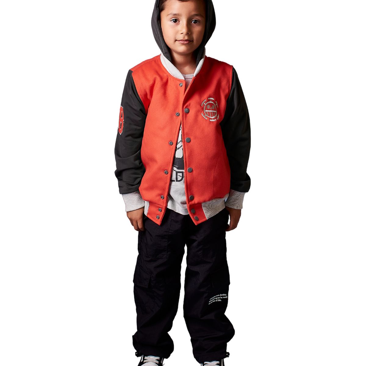 BIGBOYS - Beisbolera Capota Naranja Bebé Niño Talla 2