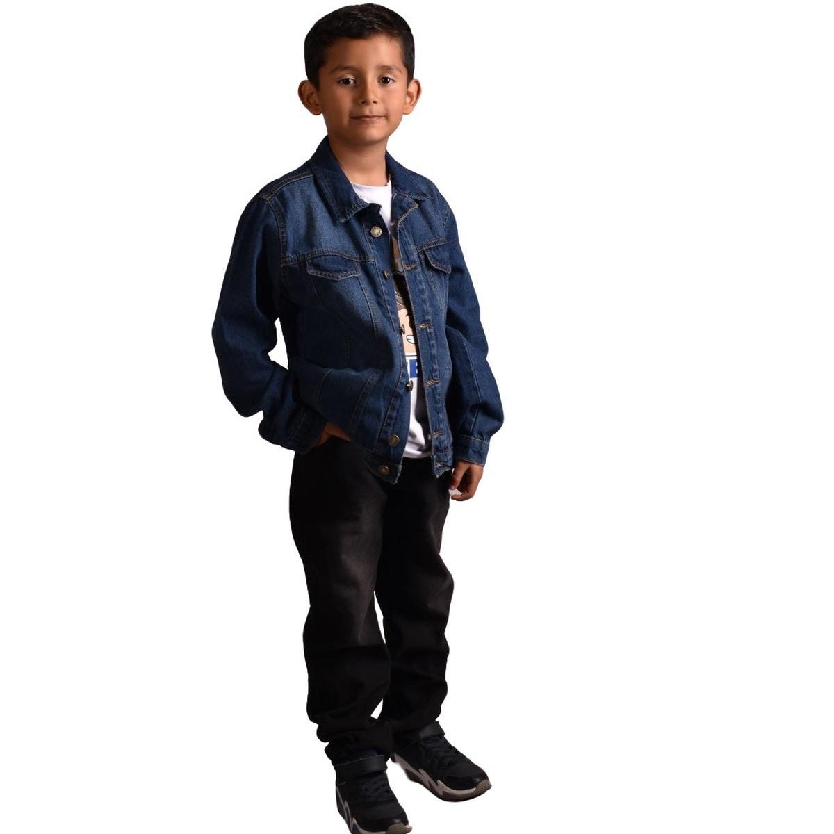 BIGBOYS - Chaqueta Jean Azul Medio Niño