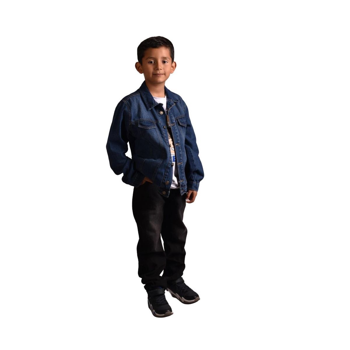 BIGBOYS - Chaqueta Jean Azul Medio Niño