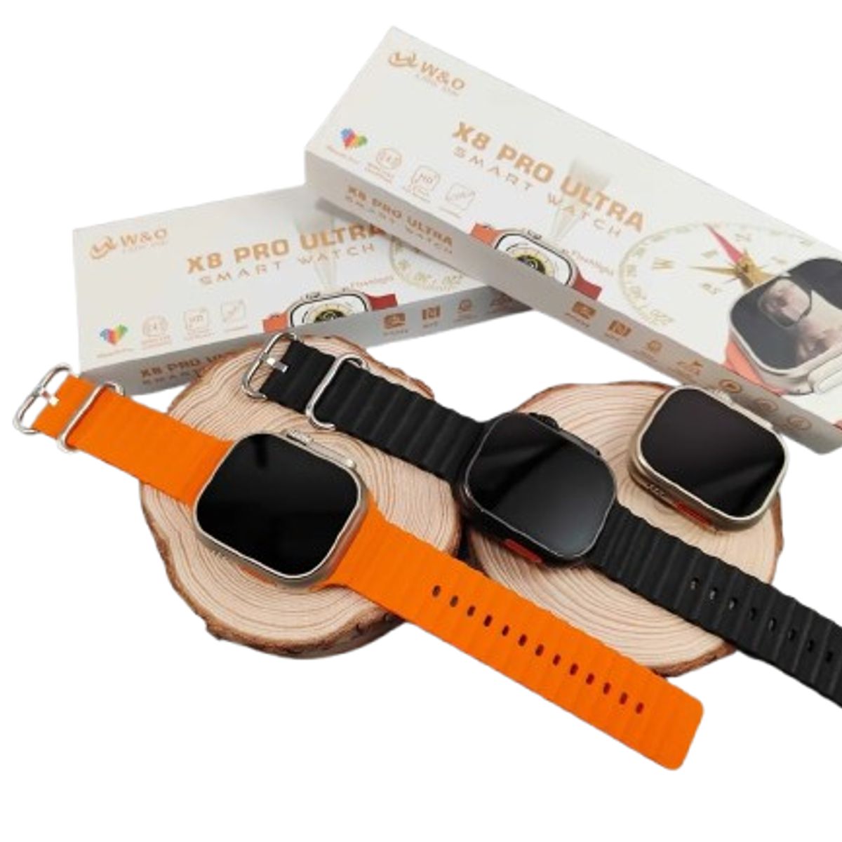 GENERICO - Smartwatch W&o X8 Pro Ultra 2.2 49mm Sport