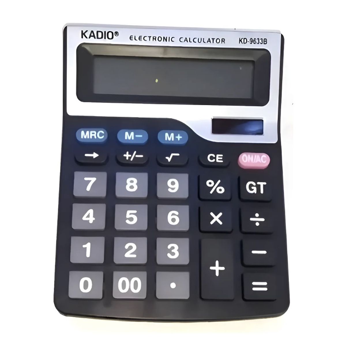 KADIO - Calculadora 12 Dígitos Kadio Grande Color Negro Kd-9633b Negro