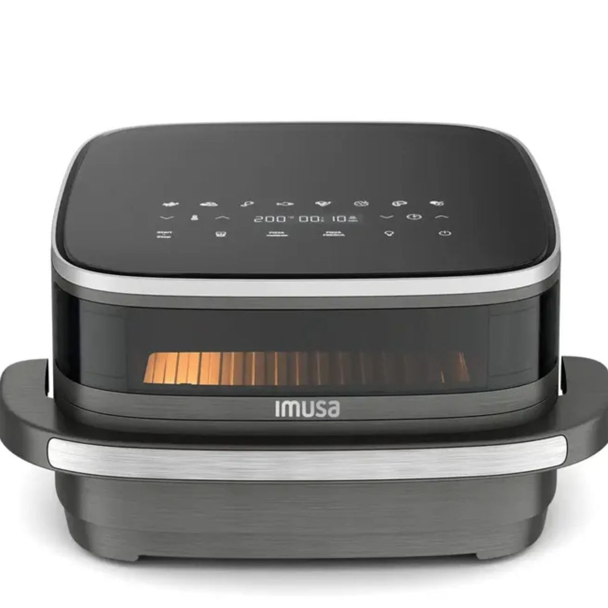 IMUSA - Freidora de aire IMUSA Extra Superficie 4 Litros Digital Negro