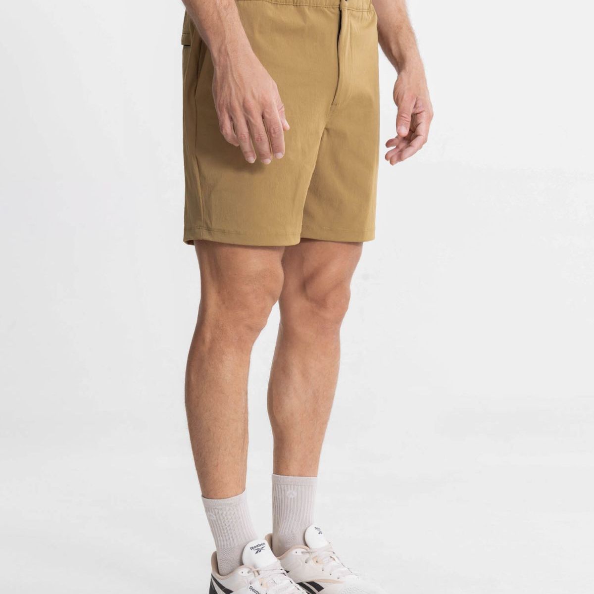 ATMOS - Bermuda Smartech Ligera  Para Hombre Camel Atmos