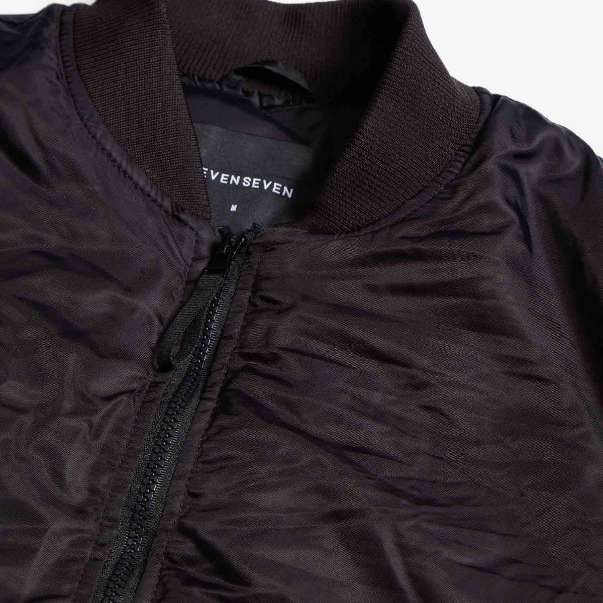 SEVEN SEVEN - Chaqueta  Para Hombre Bomber Color Negro Marca Seven Seven #45080493