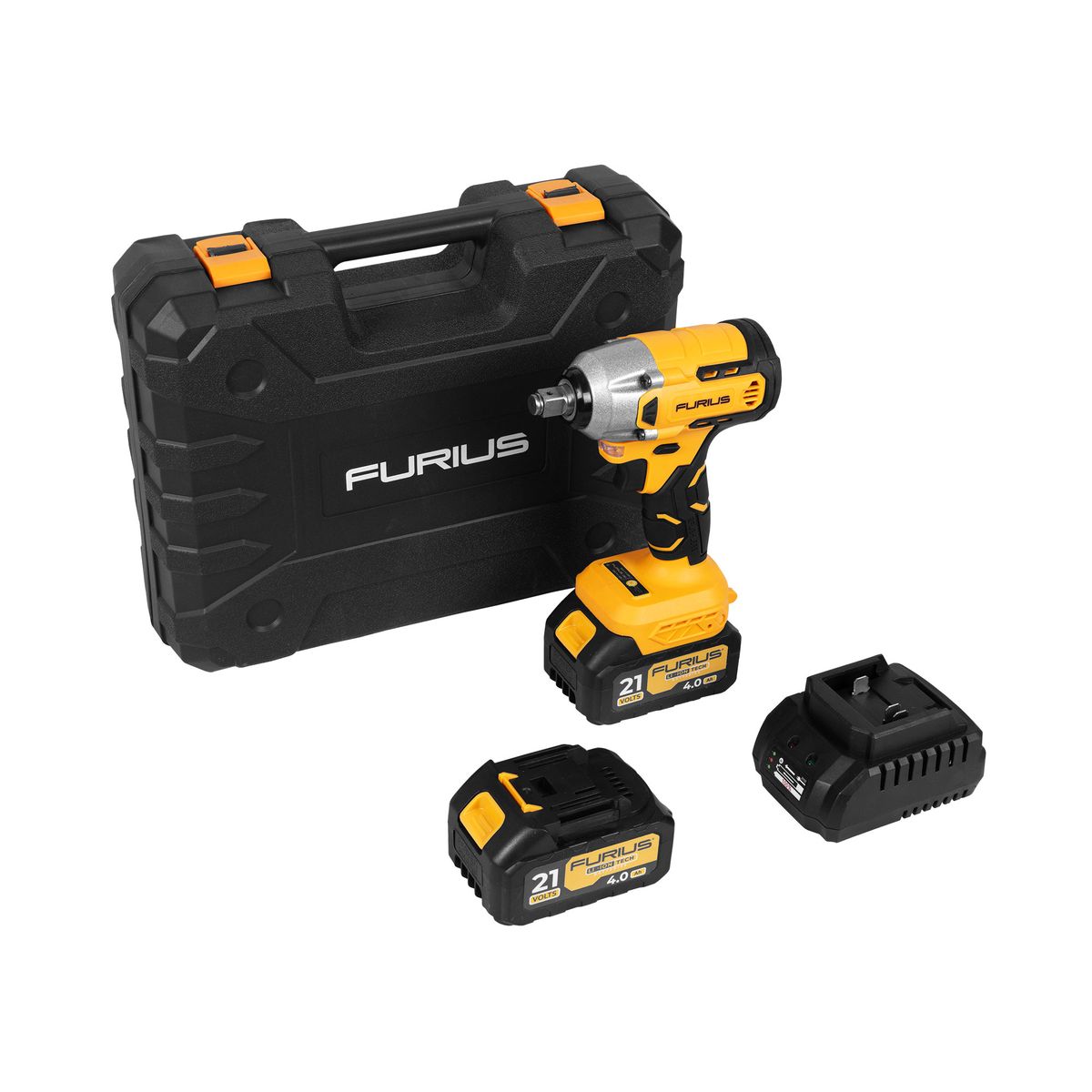 FURIUS - Llave De Impacto Inalámbrica De 12 21v Bl Furius Fiw213b